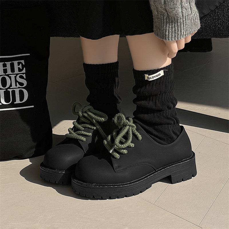 

Мужские и женские туфли дерби на платформе с увеличенной внутренней высотой, кожаные туфли для поездок на работу с большим носком, британская пара 33109-R 39