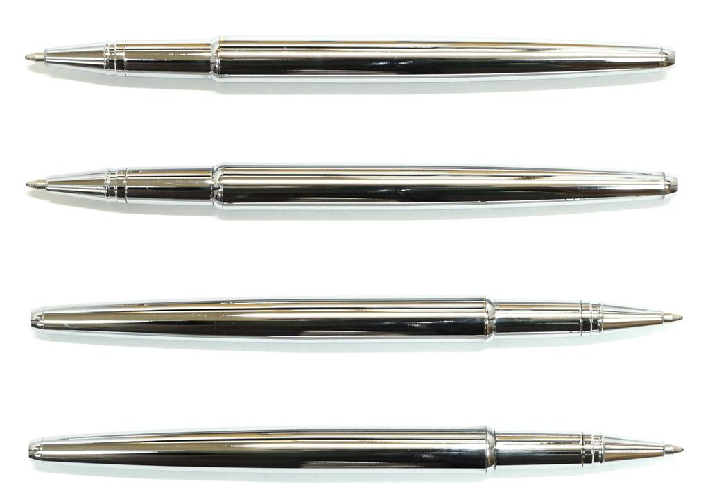 2 Set Pack Japanese Processed Ostrich Large Feather Brass Disc Pen Brass Da Cap Pen Stand White Feather + Q-S1P2WD-2