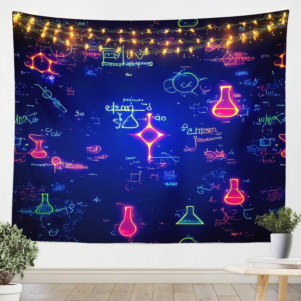 School Supplies Tapestries Drawing Board Paintbrush Wall Hangings Art,Students School Study Tapestry Fine Arts.Themed Wall Art
