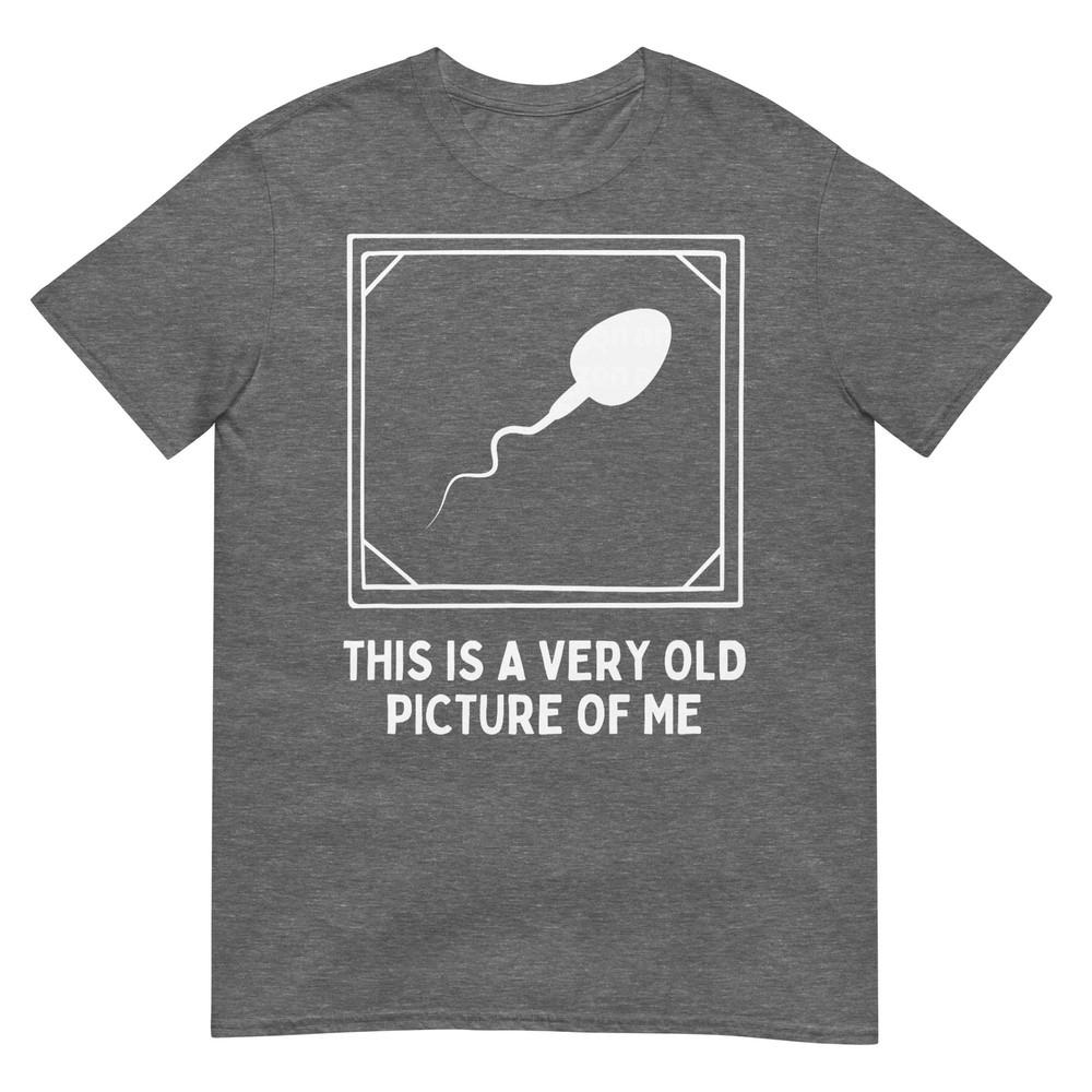 This Is A Very Old Picture Of Me Gag Adult Funny Tshirt