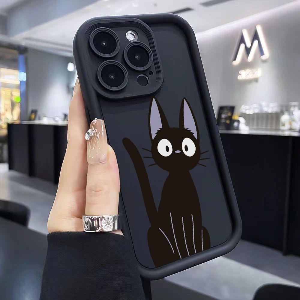 Anime Kikis Cat Phone Case for Xiaomi Redmi Note 14 13 12 12S 11 11S 10 9 Pro Plus A5 A3 14C 13C 12C 10C 9C 4G 5G Soft Cover