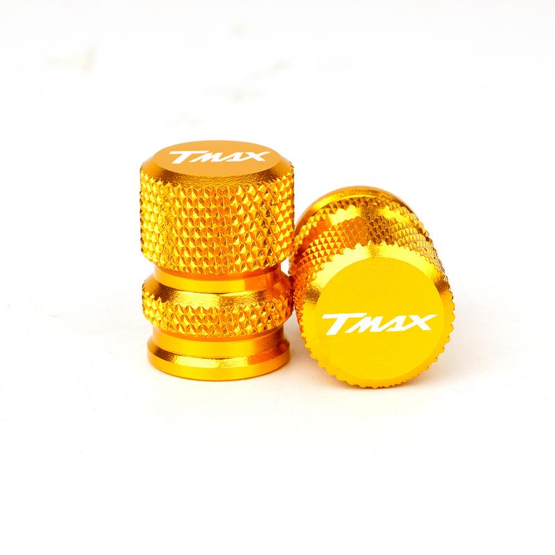For YAMAHA TMAX 560 530 TMAX530 SX DX TMAX560 TECH MAX Motorcycle CNC Tire Valve Caps Decorative Covers Front Axle Plate T-MAX