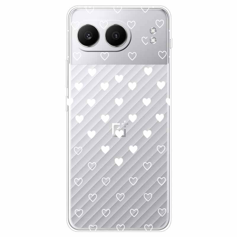 For One plus Nord 4 Case 6.74'' Flowers Transparent TPU Silicone Funda Capa for Oneplus Nord 4 Nord4 5G Soft Covers Coques bags