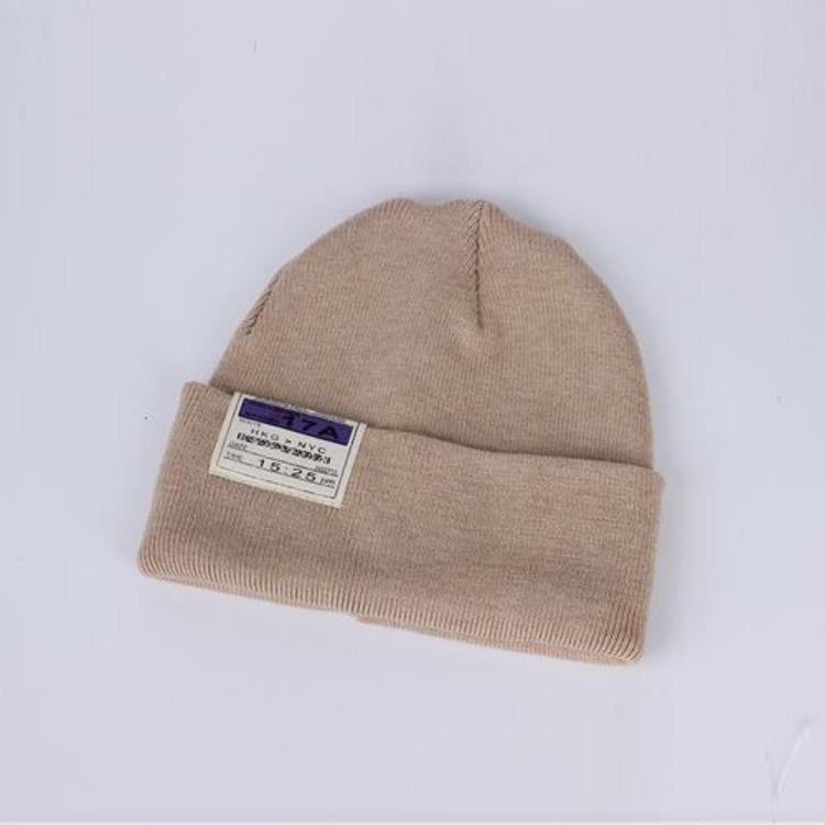 Women's Autumn and Winter Warm Knitted Hat Korean Fashion Japanese Solid Color Warm Hat