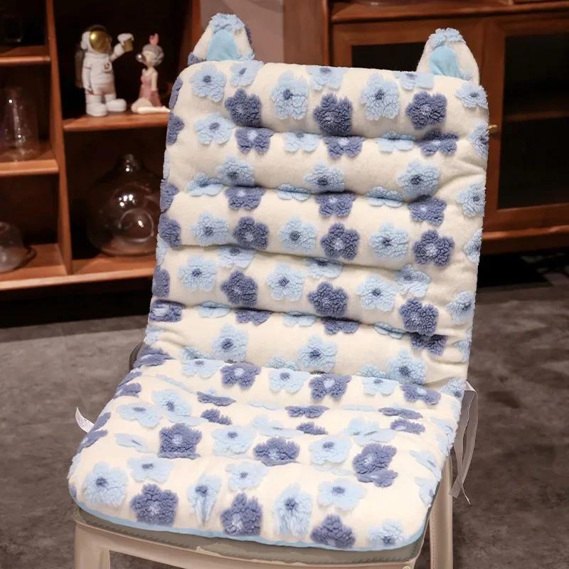 Solid Cushion Soft Comfortable Reclining Office Chair Seat Cushions Chair Cushion Long Cushion Window Pad Outdoor Cojin