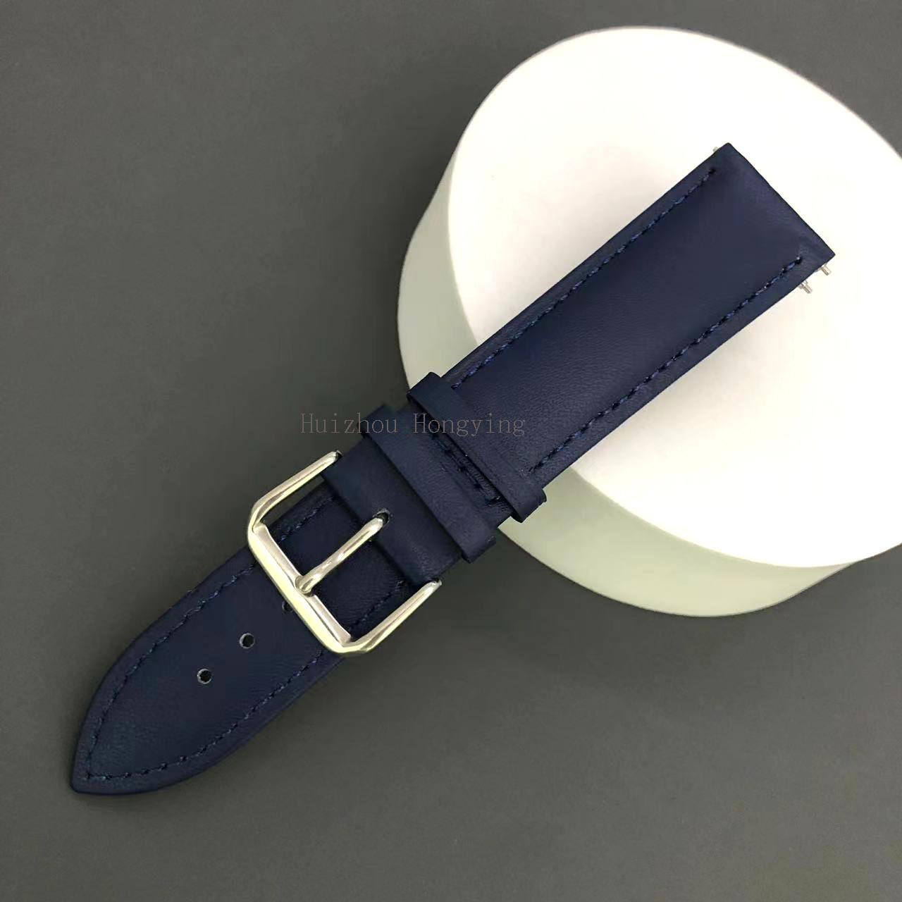 

22mm PU Leather Smart Watch Band For Polar Grit X/Grit X Pro Straps Polar Vantage M M2 Wristband Forerunner 745 Accessories Belt 22mm Universal синий