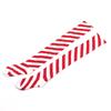 Women Girls Over Knee Long Socks Christmas Diagonal Striped Print Christmas Thigh High Stockings Holiday Party Hosiery