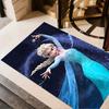 Elsa's Magical Ice Garden Area Rug Design for Game Room Foyer Living Rooms Kitchen Antislip Carpet Office home decor Wedding Party Gift