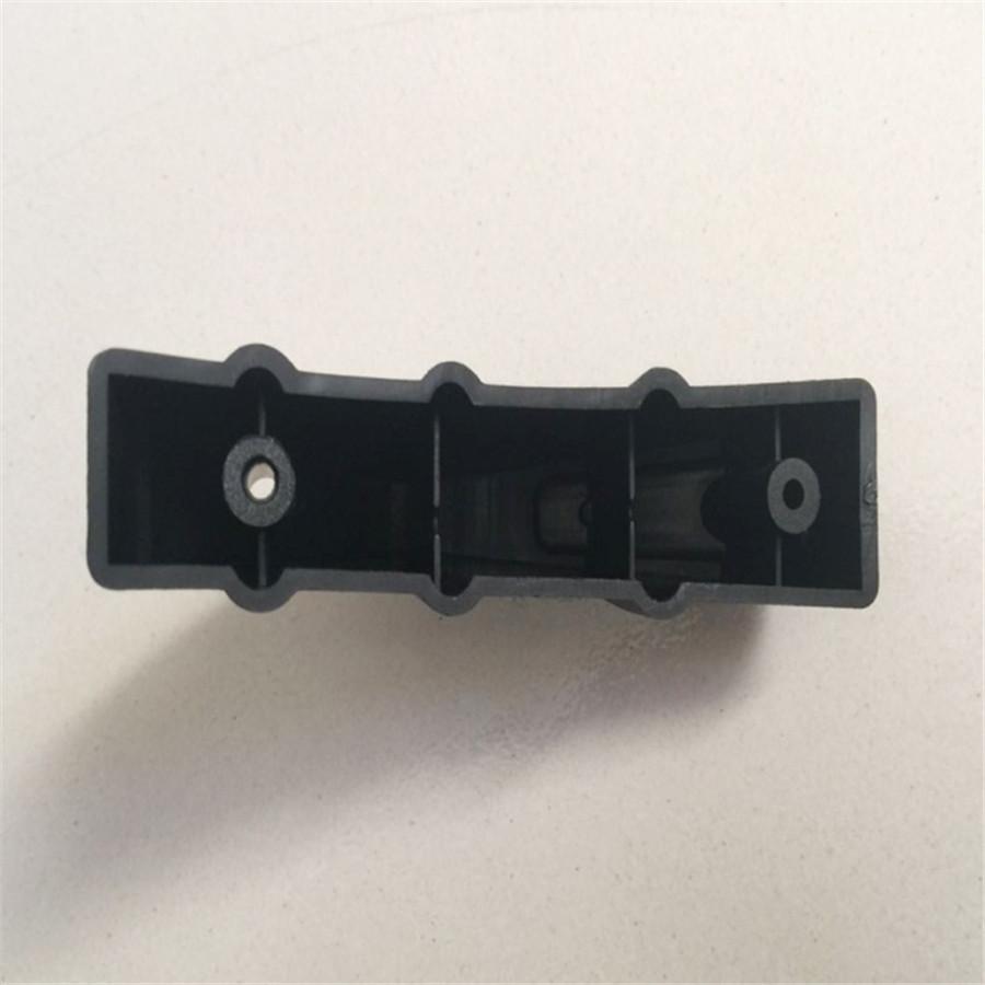 Universal 3Pcs Rear Bumper Diffuser Molding Point Garnish Black Red For All Car