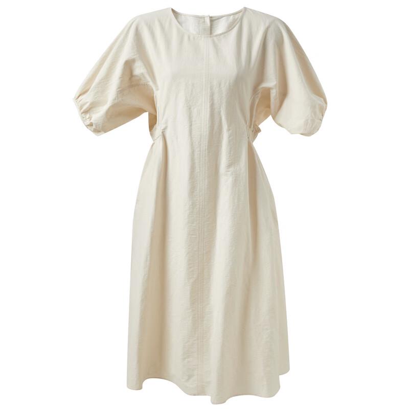 Sancai 2025 Summer A-Line Batwing Sleeve Dress