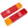 2PCS Rear Light Lens Left Right BP17 1547 Tail Lamp Cover Replacement for Ford Transit MK3 MK4 MK5 MK6