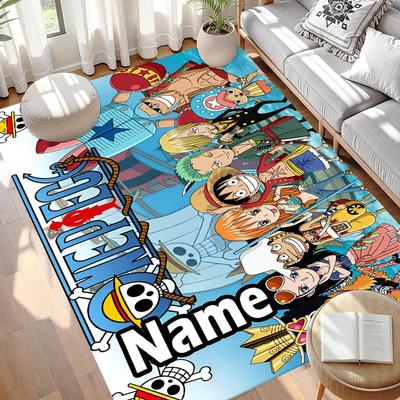Custom Name Personalized One Piece Print Carpet, Versatile Home Decor Rug, for Playroom, Apartment, Balcony, Entryway, Hallway Gift
