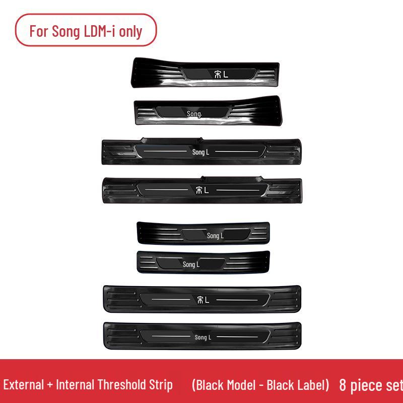 BYD Song L DMi Stainless Steel Door Sill & Trunk Protector Accessories