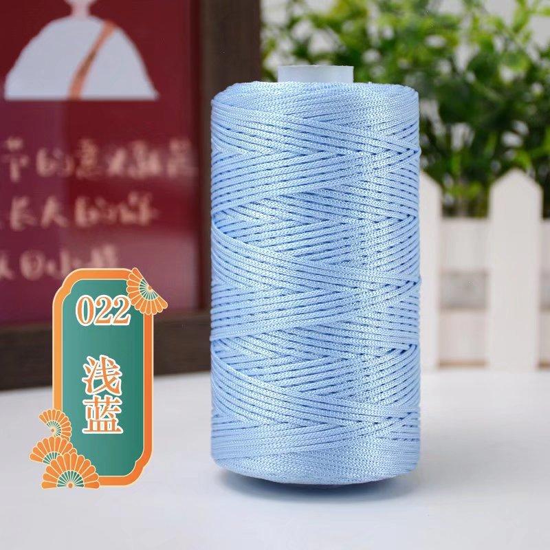 Mercerized Ice Hemp Thread 100G Shaft Medium And Thin Hollow Thread Sun Hat Shoes Crochet Hand-Woven Thread Full Free Shipping