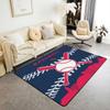 Ковер Erose Bridal Boys Baseball Area Rug 5x7 для подростков и молодежи, Ковер с изображением бейсбольной команды в подарок, Спортивные ковры для спальни, Городской ковер для помещений с тематикой бейсбола