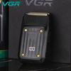 VGR 363 Shaving Men's Seamless Electric Shaver Reciprocating Double Cutter Head Razor Trimming Electric Digital Display Waterproof Silent Strong Power