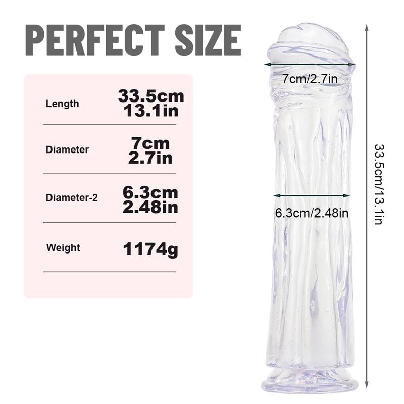 Giant Horse Oversized Imitation Phallus Female Masturbator Anal Plug To Expand Vagina Thick Long Horse Cock Adult Supplies