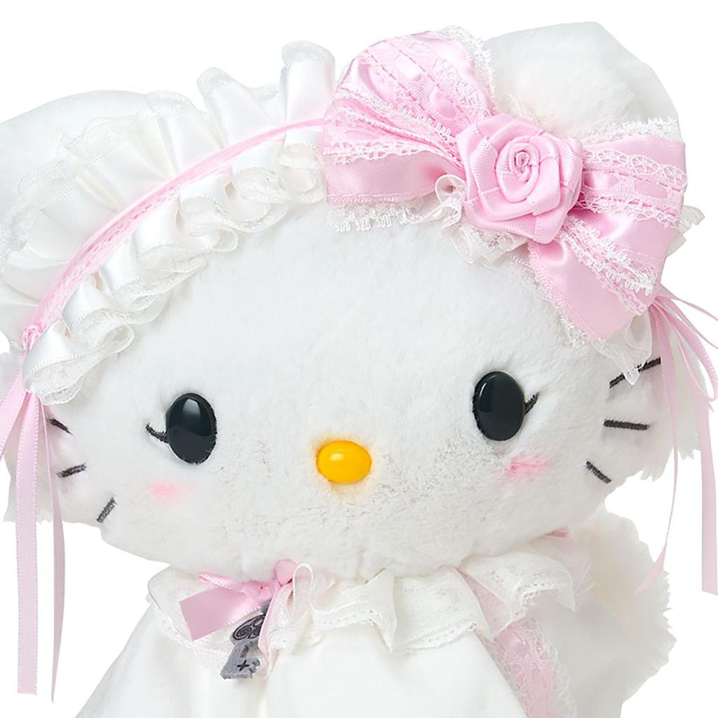 Sanrio Charmy Kitty Plush Toy for ages 3 and 009971 (White Frill) up,