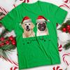 Personalised Funny and WoDog Christmas T-Shirt Tee #MC