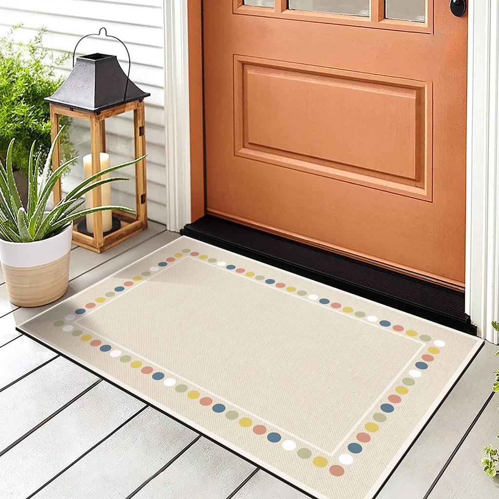 Luxury Home Entrance Doormat Room Rugs Front Door Mat Hallway Floor Carpet Doormat Custom Washable