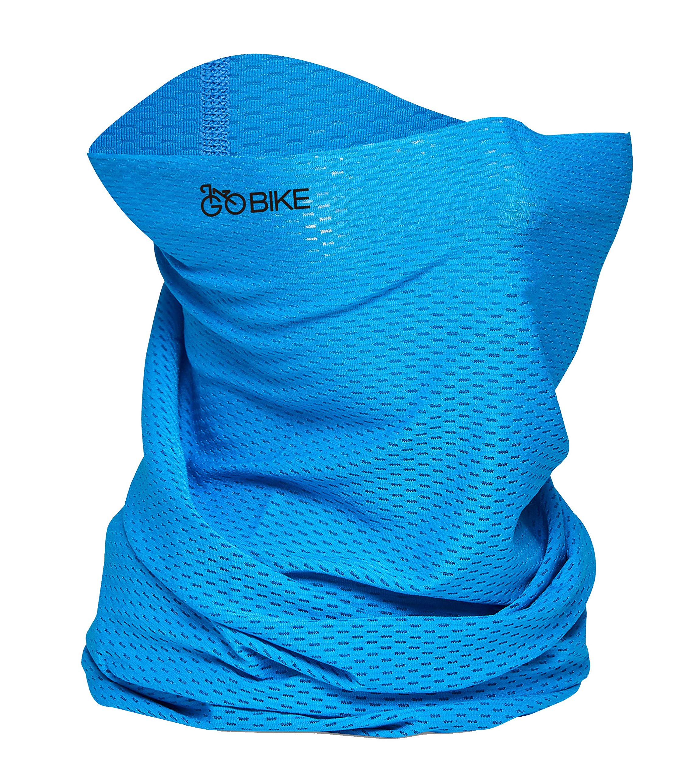 

Gobike Cool Bicycle Face , Blue, Free, 9.3 x 15.7 inches (23.5 x 40 cm), Multi-Gaiter, Cool [Mesh] Free (23.5×40cm) синій