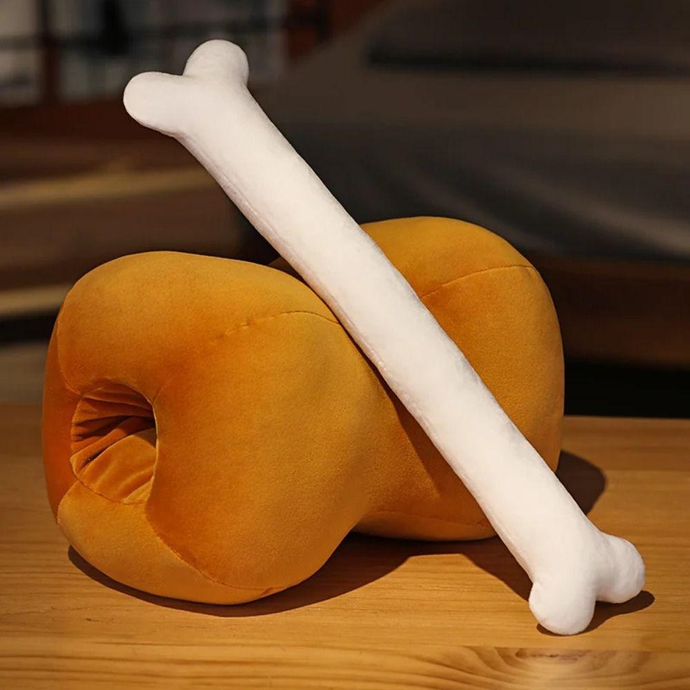 Soft Cartoon Dog Bone Cushion High Quality Stuffed Plush Pillow Bone Plush Pillow  Bed Back Cushion