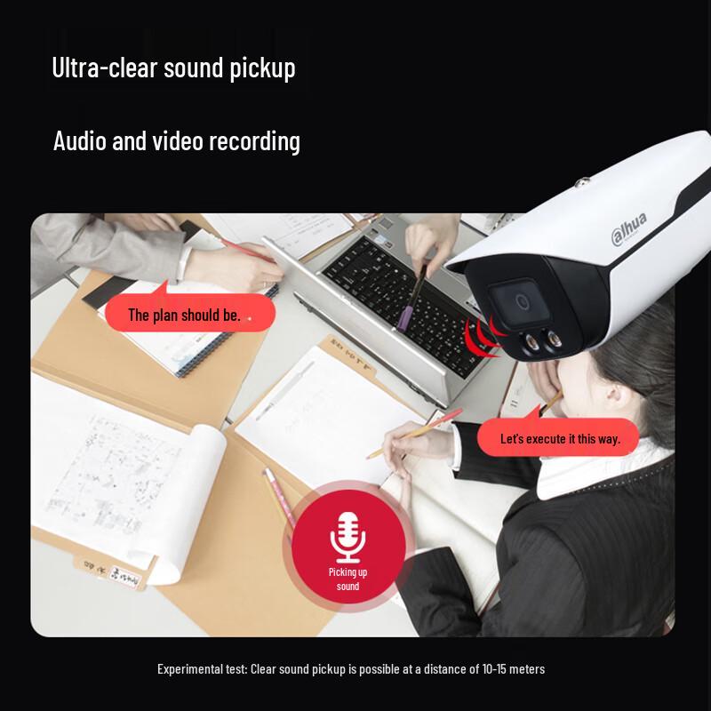 Dahua 8MP Dual-Light Bullet Network Camera CN plug (adapter included)