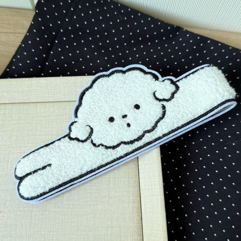 2/3pcs Sweet Style Hair Bun Charm Plushie Hug Cat Headband New Long Strip Hair Band Daily Use