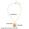 Bohemian Beach Jewelry Spirals Conch Pendant Necklace for Women Waterproof Stainless Steel Trendy Gift