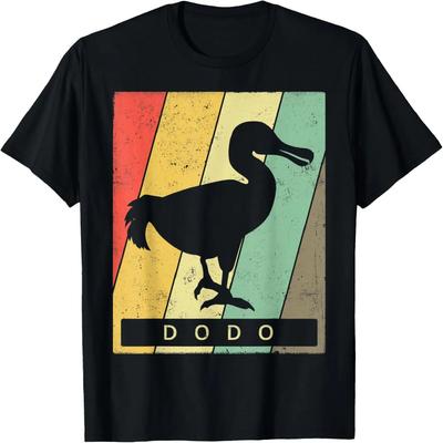 Póster Vintage Retro Amante del Dodo Camiseta de Animal
