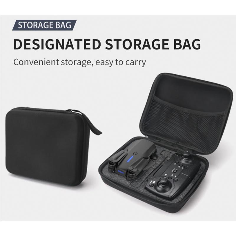 New RC Drone With 4K HD Dual Camera WiFi FPV Foldable Quadcopter +4 Battery