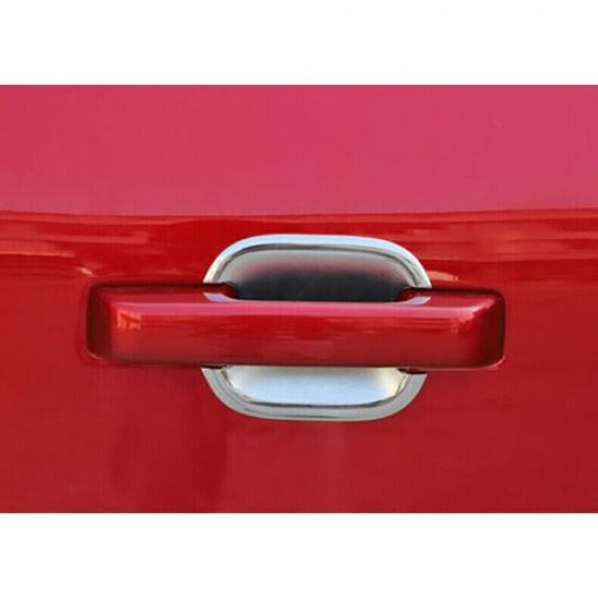 For Ford F-150 -25 Chrome Car Exterior Door Handle Bowl Cup Cover Trim 4pcs