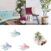 3 Peças de Enfeites de Peixe Pendurados Arte Vida Marinha Decorações de Peixe para Sala de Estar Porta Festa Temática Oceano Praia Escritório Aniversário