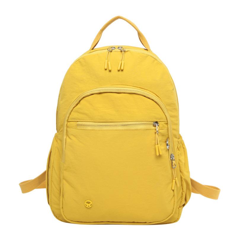 

Casual and Convenient Small Backpack for Men and Women, Ultra-Light Outdoor Hiking and Mountaineering Travel School Bag 2025 New жовтий