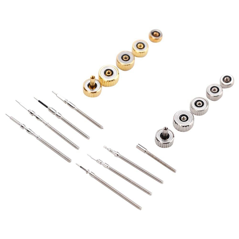 Assorted Kit Watch Crown Spring Bar Set Watch Stem Extender  Replacement Parts