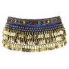 Belly Dance Waist Wrap Belt Gold Coins