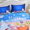 Bed Linens New Cartoon Christmas Bedding-set New Year Gift Anime Bed Cover Home Textile Edredones Y Conjuntos De Ropa De Cama