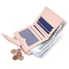 Women's Cartoon Teddy Bear Wallet With Large Capacity Snap Closure Coin Pocket, Foldable Multi-Functional Clutch Handbag
