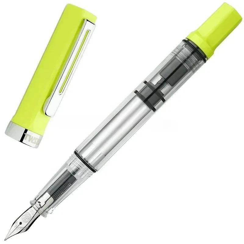 

Нова поршнева ручка TWSBI ECO з прозорої смоли, тримач для ручки, велика ємність для чорнила, для студентів, ділові витратні матеріали, подарунок M(0.7mm)