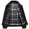 Spring and Autumn Middle and Old Men's Jacket Lapel Jacket-0 Year Old Dad Top Cadre Business Gentleman