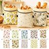 Linen Cotton Beeswax Bread Bags Removable Inner Bag Beeswax Coated Bags  Kitchen Use