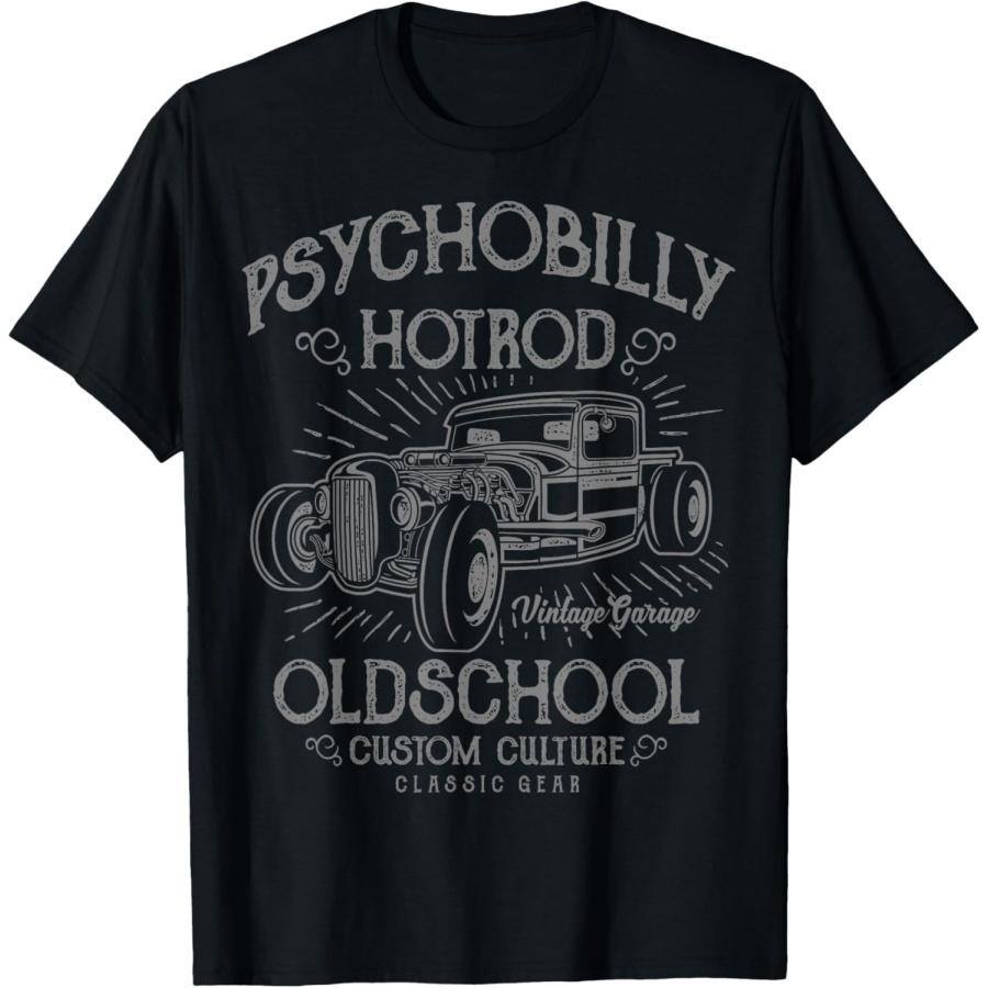 Hotrod Rock & Roll Classic Car T-Shirt XXXXXL чёрный