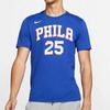 Nike NBA 76ers Limited Edition Jersey Men Tops Navy 870801-498