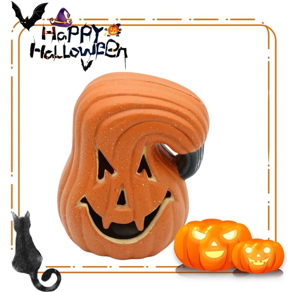 Halloween LED pumpkin lantern home decoration (1 piece)