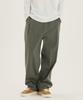 MINDBRIDGE [Couture] Wide Single-Pleat Nylon Blend String Elastic Pants - 2 Colors