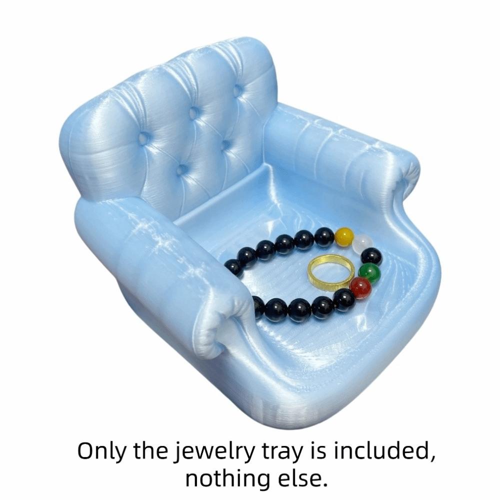 Decorative Bow 3D Printed Jewelry Tray Sweet Shell Shape Jewelry Tray Home Ornaments