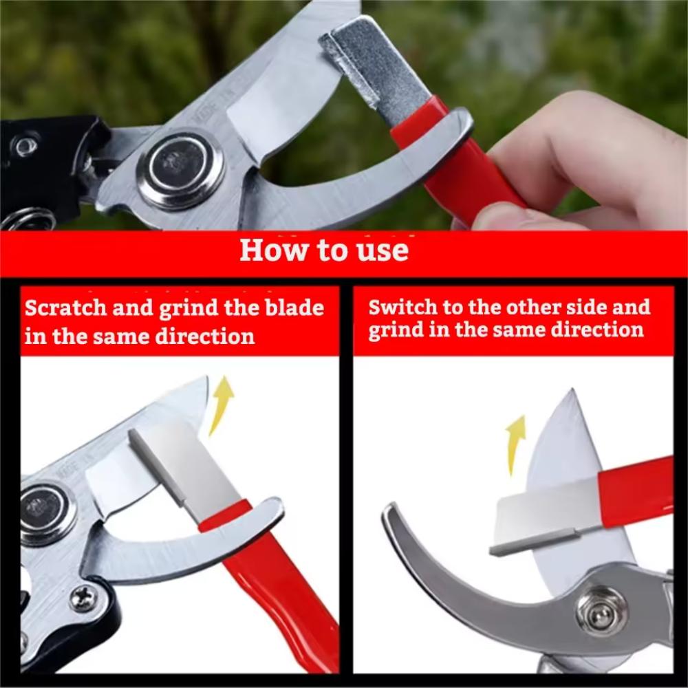 Portable Diamond Knife Sharpener Tool For Pruning Shears Scissors And Kitchen Knives For Household And Outdoor Use
