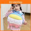 Adorable Cartoon Car Backpack For Children Durable Lightweight Nylon Design For School Use