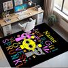 Custom Name Sprunki Printed Carpet,Rug for Office Chair Living Room Bedroom Kitchen Room Decor Gifts.