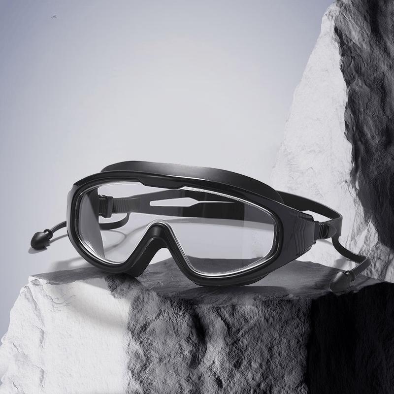 Integrated Swimming Goggles with Earplugs